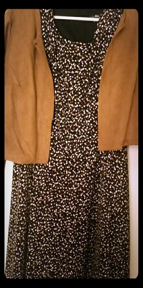 R&K mid length dress with jacket